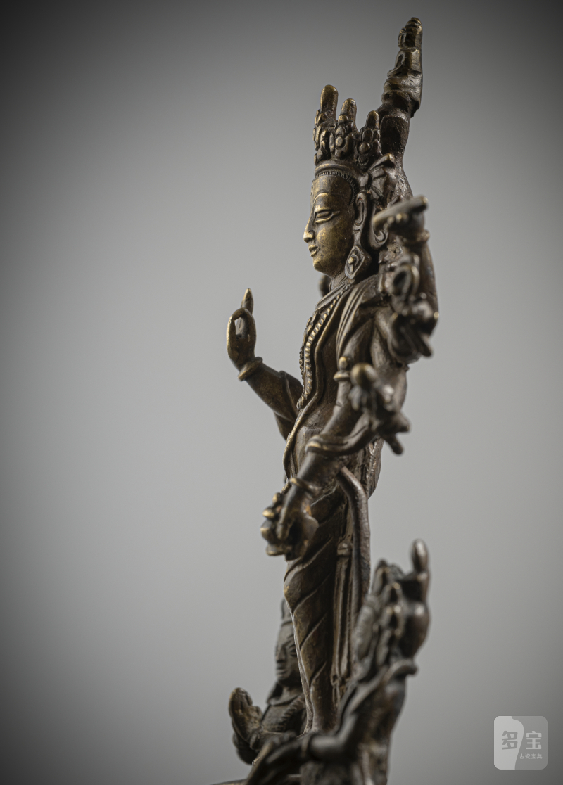 A BRONZE FIGURE OF AMOGHAPASHA - 图5